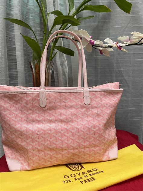 goyard pink mini tote|goyard mini bag price.